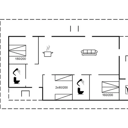 Dom wakacyjny Ascan - 600m From The Sea By Interhome *